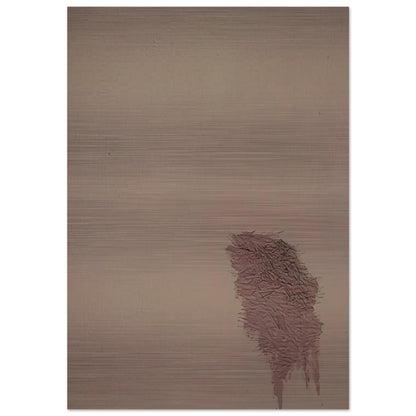 Pink Blend - 1972 - Robert Goodnough Brushed Aluminum Print - 70x100 cm / 28x40 inches | Robert Goodnough Aluminum Print | Robert Goodnough Prints