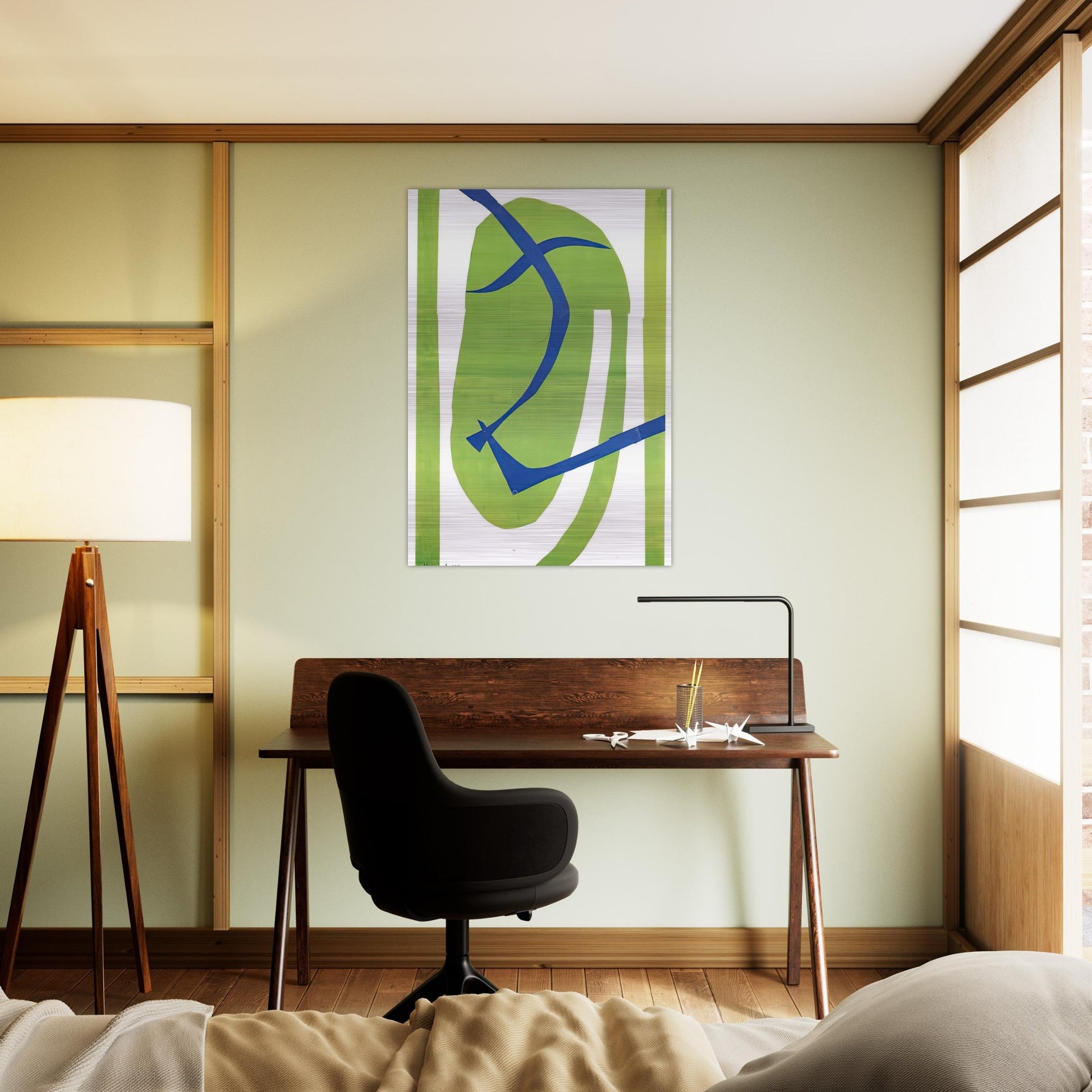 JAPANESE MASK 1950 - Henri Matisse Brushed Aluminum Print - 70x100 cm / 28x40 inches | Henri Matisse Aluminum Print | Henri Matisse Prints