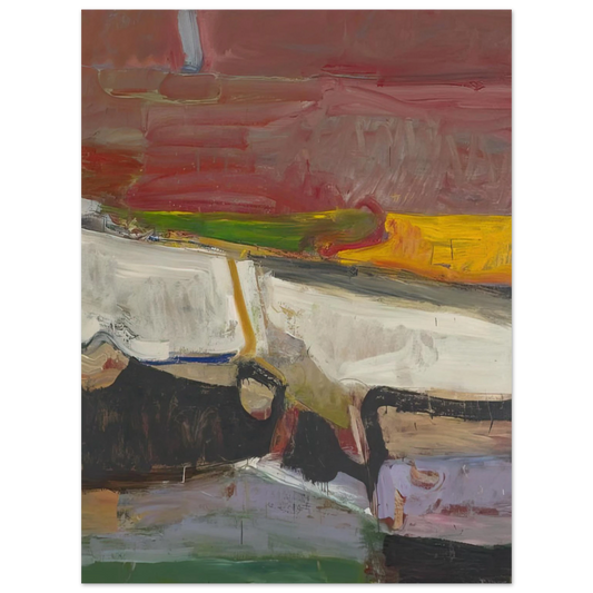 Richard Diebenkorn - Berkeley #59  75x100 cm / 30x40inches Fine Art Poster