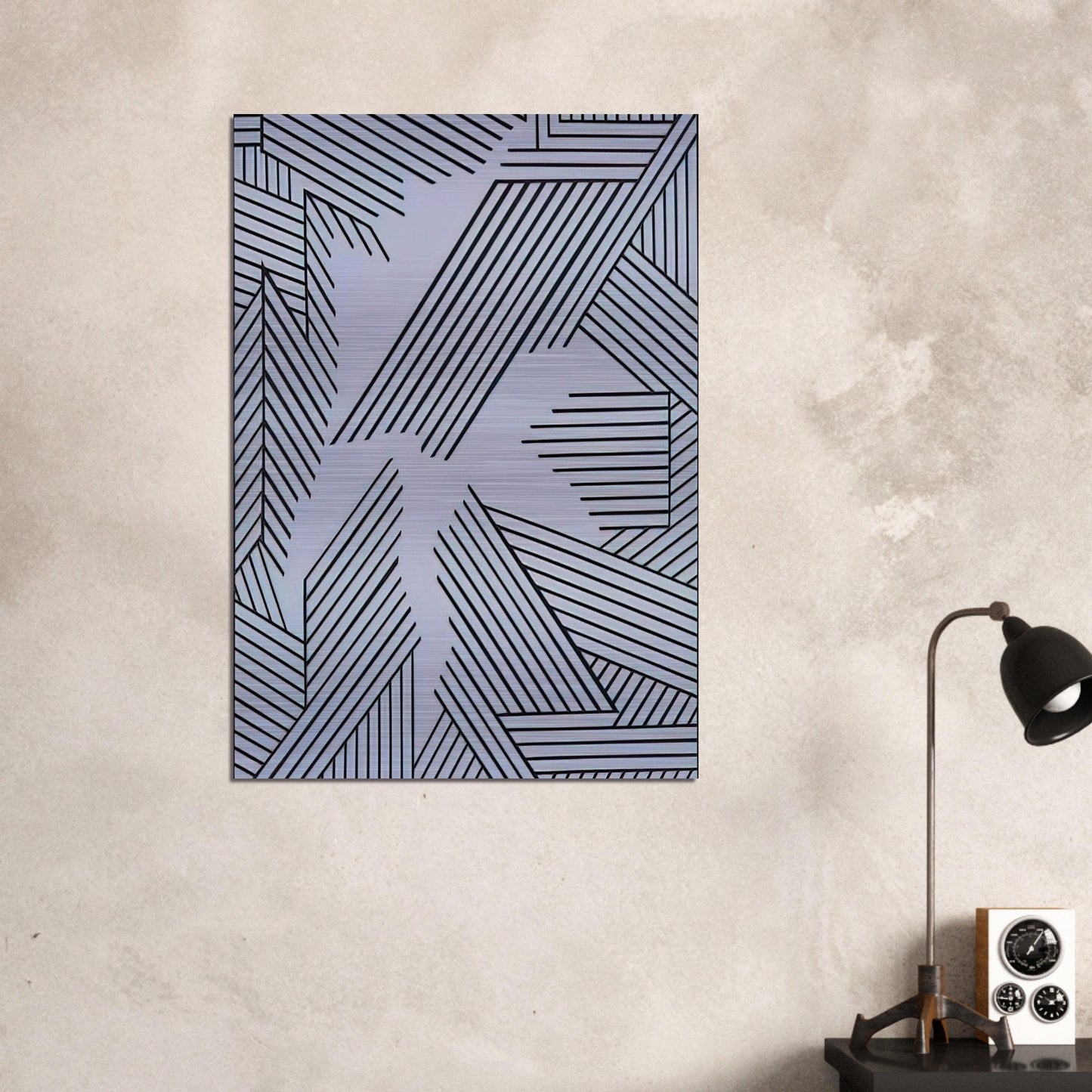 Untitled - 1998 - Nicholas Krushenick Brushed Aluminum Print - 70x100 cm / 28x40 inches | Nicholas Krushenick Aluminum Print | Nicholas Krushenick Prints