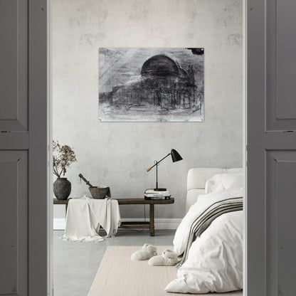 CATHEDRAL UNFINISHED - Salvador Dali Acrylic Print - 70x100 cm / 28x40″ inches | Salvador Dali Wall Art | Salvador Dali Prints