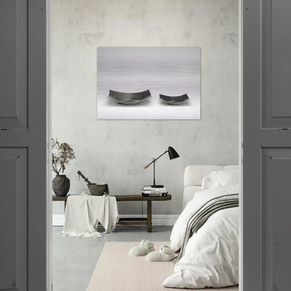 Maldive Tray - 1960 - Bruno Munari Brushed Aluminum Print - 70x100 cm / 28x40 inches | Bruno Munari Aluminum Print | Bruno Munari Prints