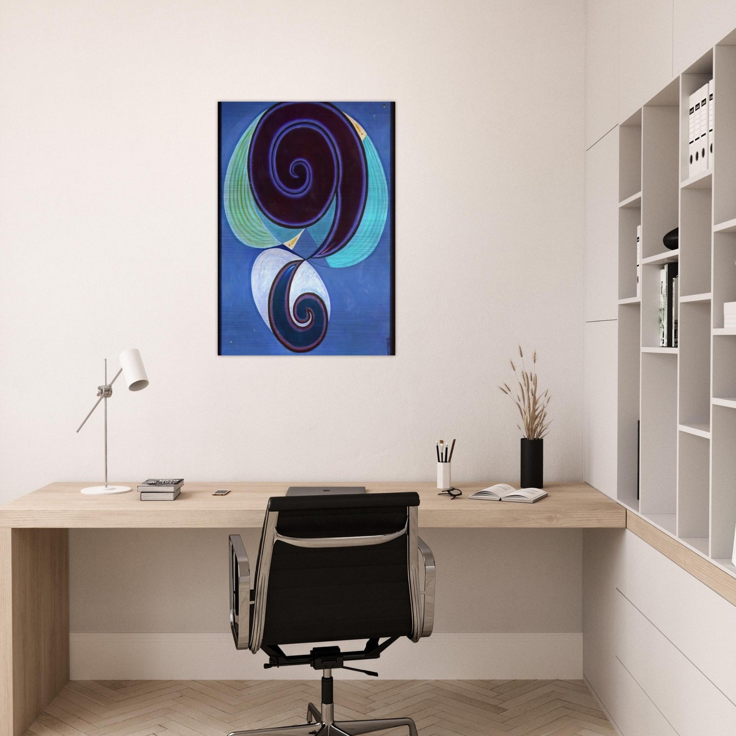 Protoesquema Protodiagram - 1980 - Maruja Mallo Brushed Aluminum Print - 70x100 cm / 28x40 inches | Maruja Mallo Aluminum Print | Maruja Mallo Prints