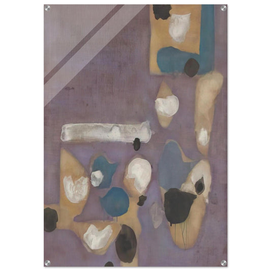 Points No. 19 - 1954 - Kenzo Okada Acrylic Print - 70x100 cm / 28x40″ inches | Kenzo Okada Wall Art | Kenzo Okada Prints