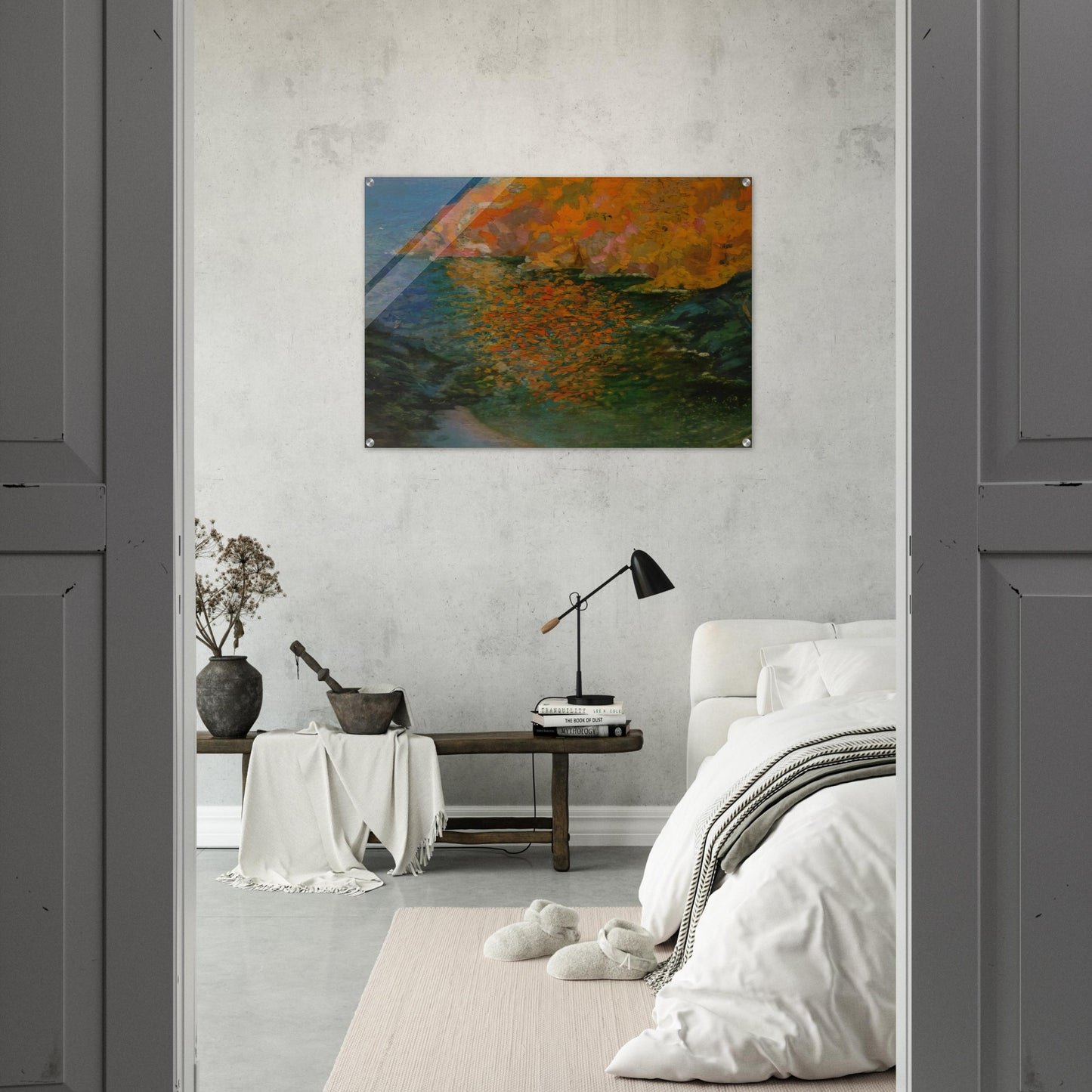 SMALL ROCKY BAY OF NANS CADAQUES 1921 - Salvador Dali Acrylic Print - 70x100 cm / 28x40″ inches