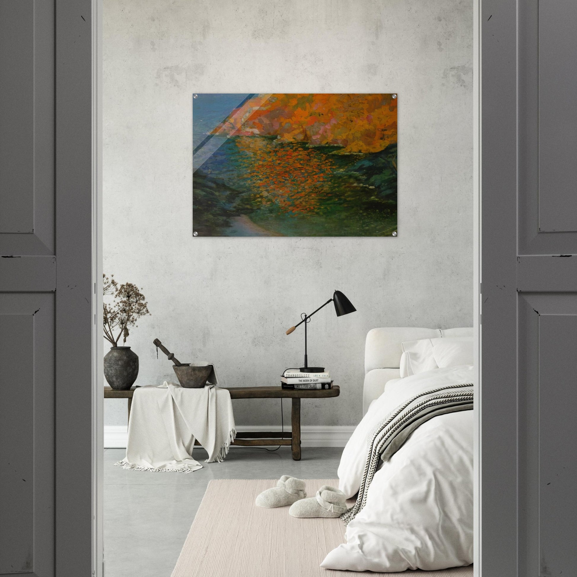 SMALL ROCKY BAY OF NANS CADAQUES 1921 - Salvador Dali Acrylic Print - 70x100 cm / 28x40″ inches