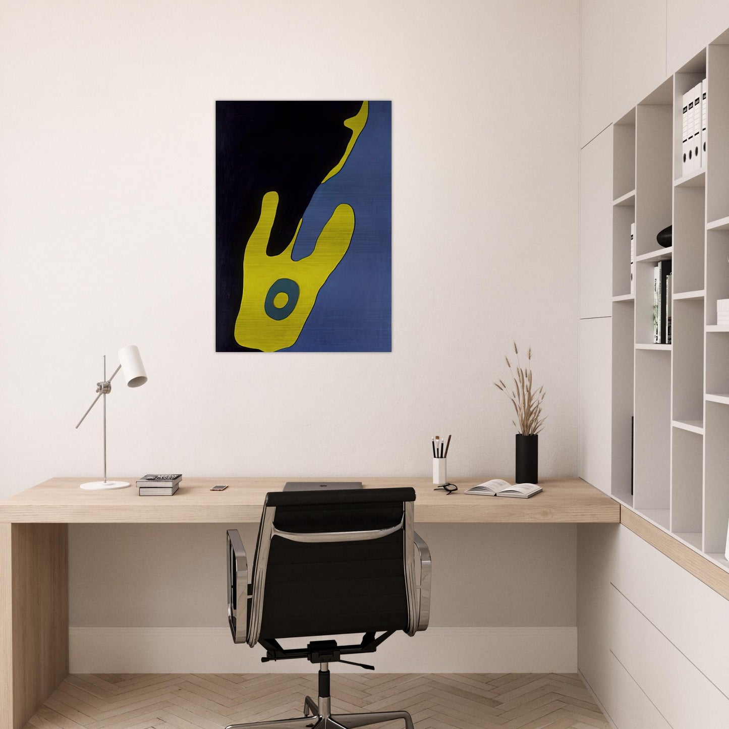 Configuration - Jean Arp Brushed Aluminum Print - 70x100 cm / 28x40 inches | Jean Arp Aluminum Print | Jean Arp Prints