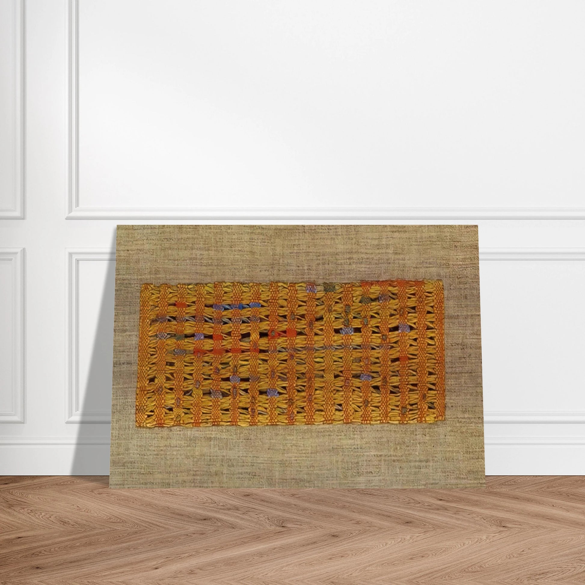 SUNNY 1965 - Anni Albers Brushed Aluminum Print - 70x100 cm / 28x40 inches | Anni Albers Aluminum Print | Anni Albers Prints