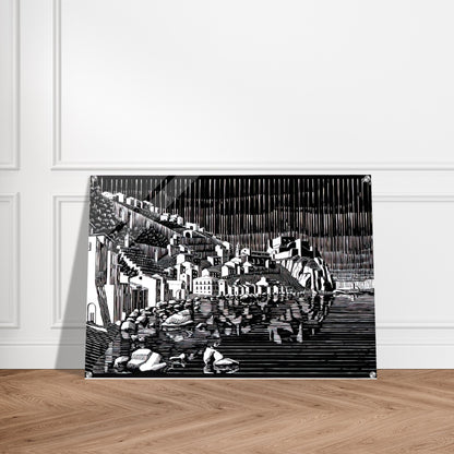 SCILLA CALABRIA FEBRUARY 1931 1931 - MC Escher Acrylic Print - 70x100 cm / 28x40″ inches | Maurits Cornelis Escher Prints