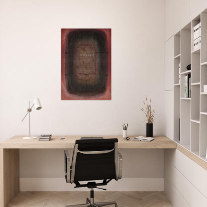 Espejo Púrpura - Art Informel - Manuel Rivera Brushed Aluminum Print - 70x100 cm / 28x40 inches | Manuel Rivera Aluminum Print | Manuel Rivera Prints