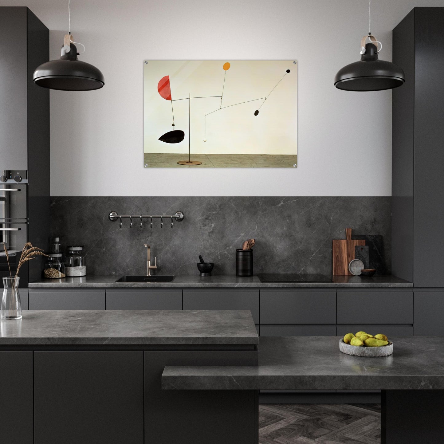 STEEL FISH 1934 - Alexander Calder Acrylic Print - 70x100 cm / 28x40″ inches
