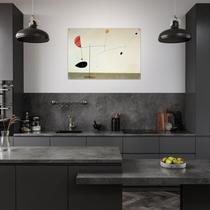 STEEL FISH 1934 - Alexander Calder Acrylic Print - 70x100 cm / 28x40″ inches