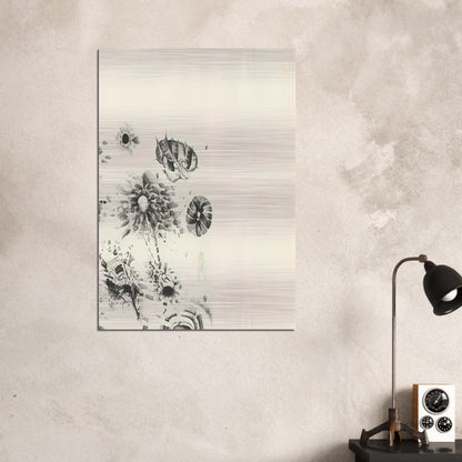 FIRST STONE 1962 - Lee Bontecou Brushed Aluminum Print - 70x100 cm / 28x40 inches | Lee Bontecou Aluminum Print | Lee Bontecou Prints