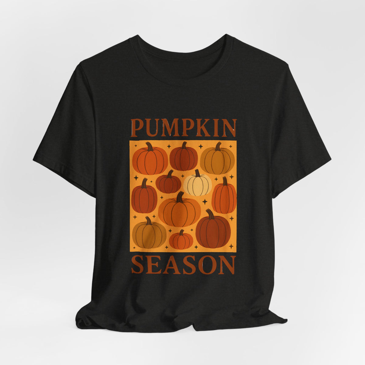 T-shirt de saison des citrouilles pour femmes Boho Citrouille