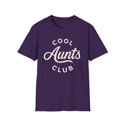 T-shirt du Cool Aunts Club, T-shirt rigolo pour tante, T-shirt graphique "Meilleure tante jamais", T-shirt mignon et impertinent pour la famille