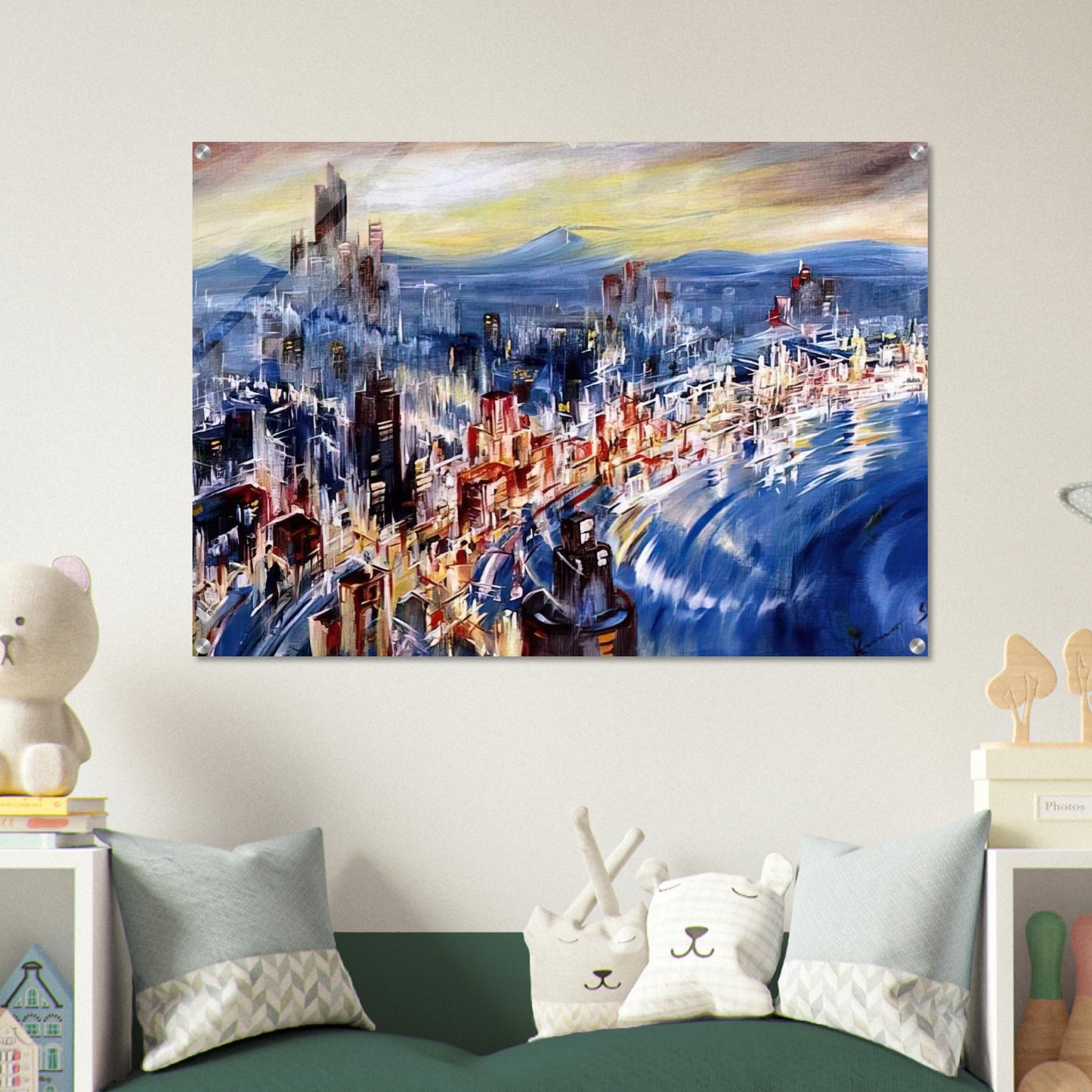 Built for the Future - Konrad Zuse Acrylic Print - 70x100 cm / 28x40″ inches | Konrad Zuse Wall Art | Konrad Zuse Prints