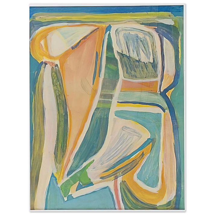 Bram van Velde - Untitled - Lyrical Abstraction  75x100 cm / 30x40inches Fine Art Poster