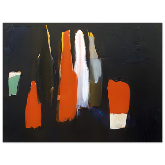 Nicolas de Stael - Bouteilles - Art Informel Fine Art Poster