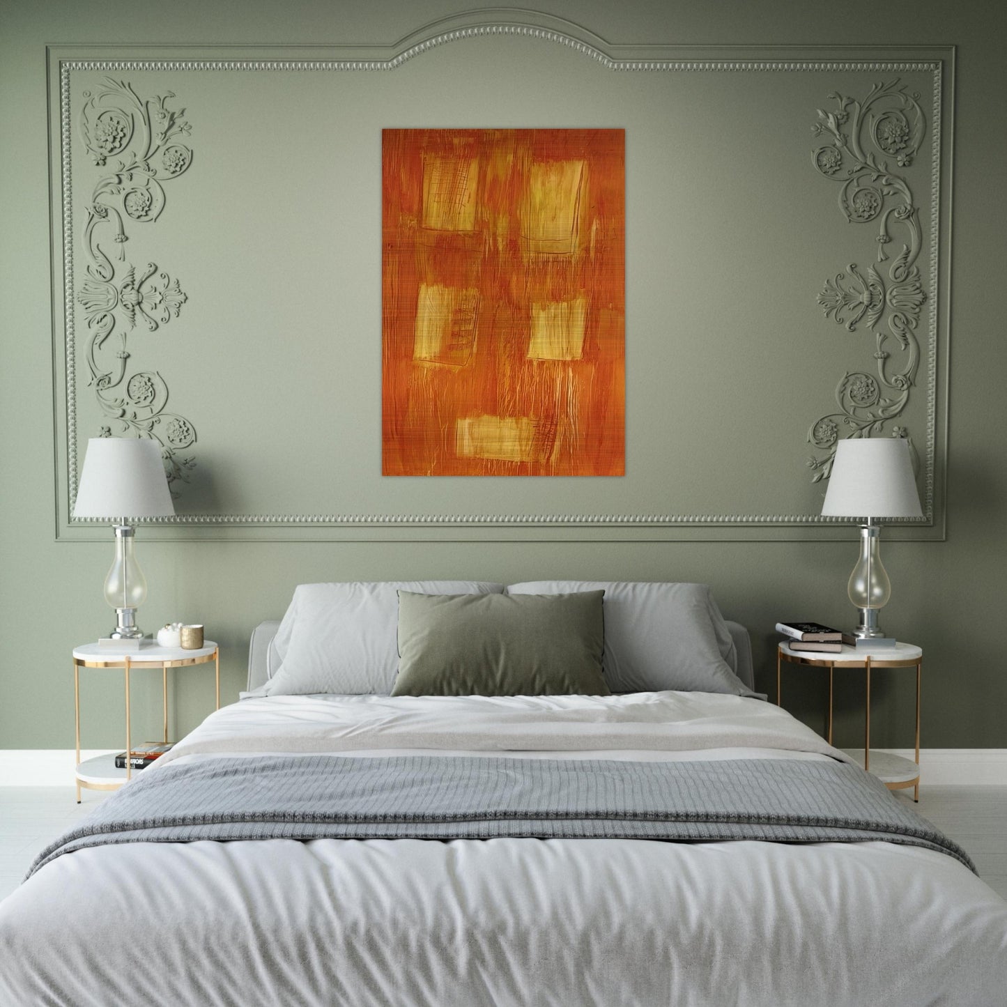 Untitled Cansons - Abstract Expressionism - Gunther Forg Brushed Aluminum Print - 70x100 cm / 28x40 inches | Gunther Forg Aluminum Print | Gunther Forg Prints