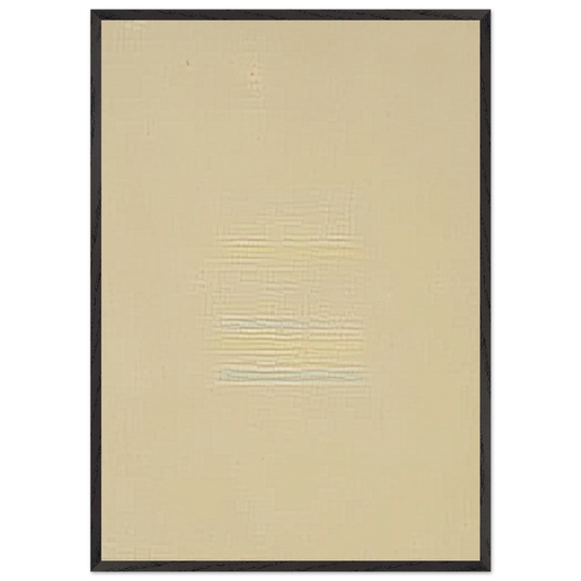 Spazio Luce - 1974 - Antonio Calderara 70x100 cm / 28x40 inches Framed Art Print – Black Wooden Frame