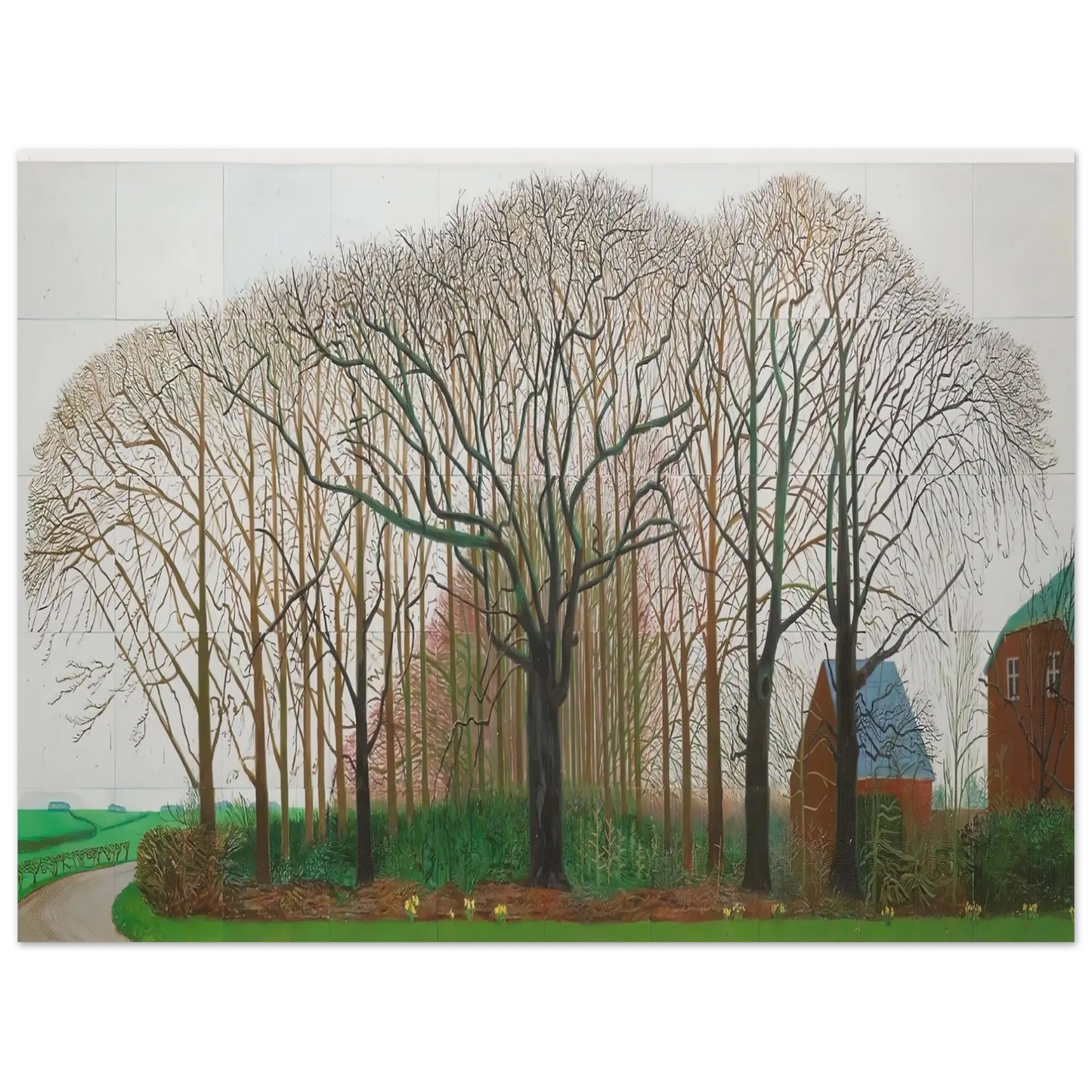 David Hockney - David Hockney Wall art - 45x60 cm / 18x24 Inches - Fine Art Poster - -