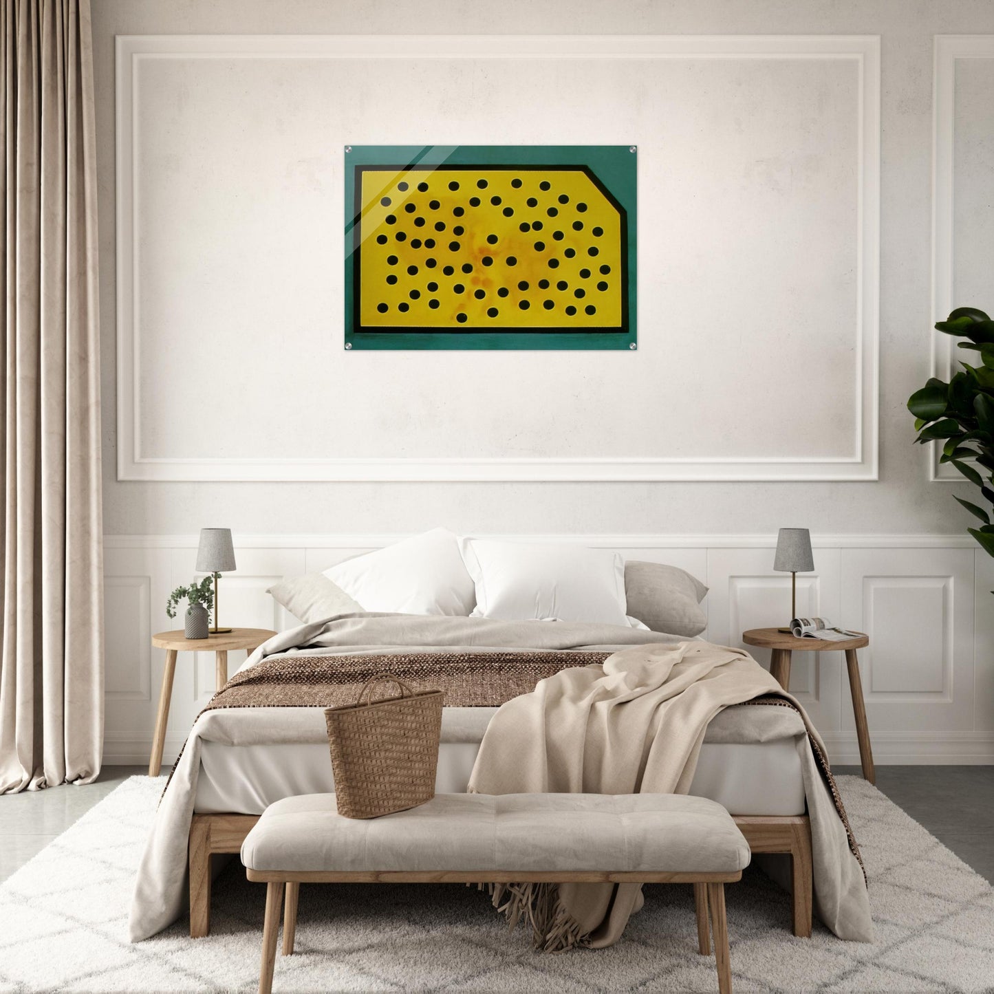 RANDOMDOT CORRELOGRAM THE GOLDEN FLEECE - Salvador Dali Acrylic Print - 70x100 cm / 28x40″ inches | Salvador Dali Wall Art | Salvador Dali Prints