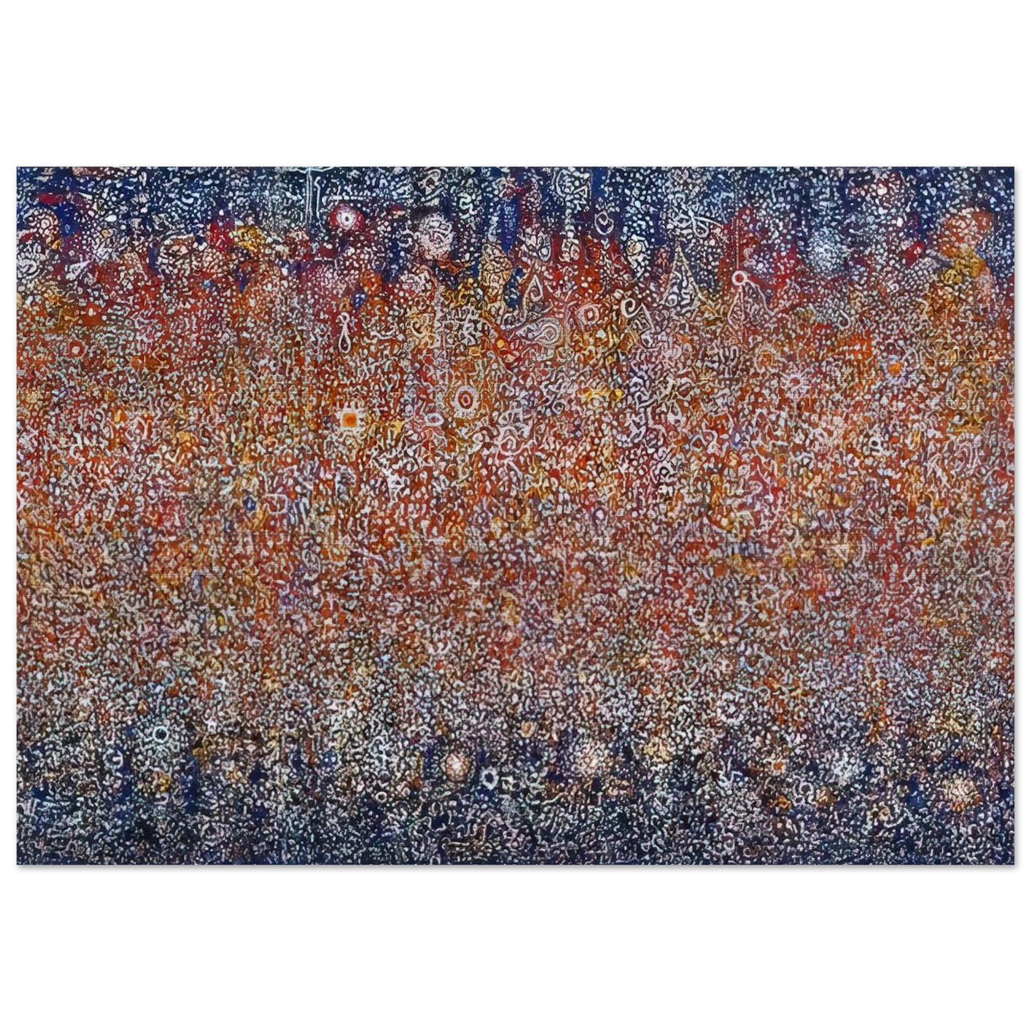 Celebration, Birth - Richard Pousette-Dart Brushed Aluminum Print - 70x100 cm / 28x40 inches | Richard Pousette-Dart Aluminum Print | Richard Pousette-Dart Prints