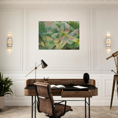 UNTITLED LANDSCAPE NEAR MADRID - Salvador Dali Brushed Aluminum Print - 70x100 cm / 28x40 inches | Salvador Dali Aluminum Print | Salvador Dali Prints