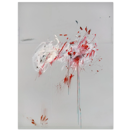 Cy Twombly - Nine Discourses on Commodus, Part III  75x100 cm / 30x40inches Fine Art Poster