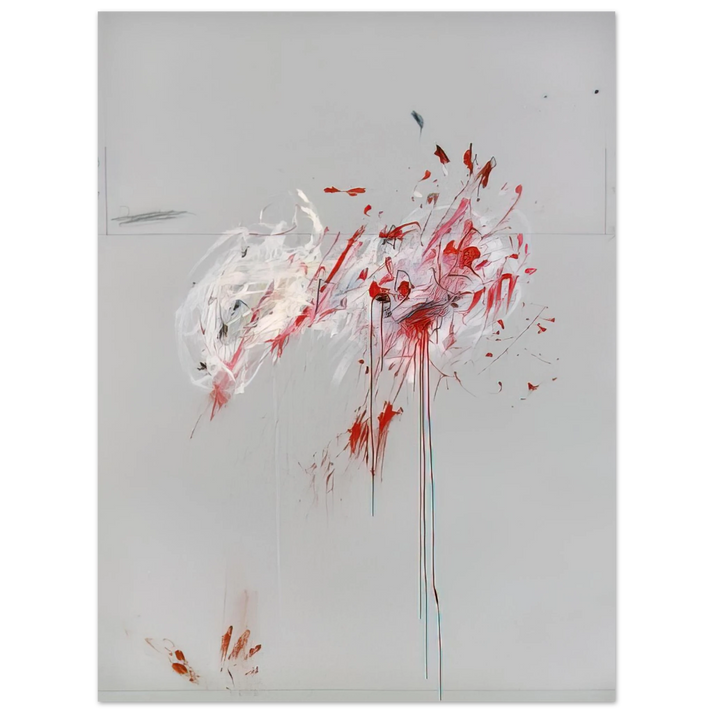 Cy Twombly - Nine Discourses on Commodus, Part III  75x100 cm / 30x40inches Fine Art Poster
