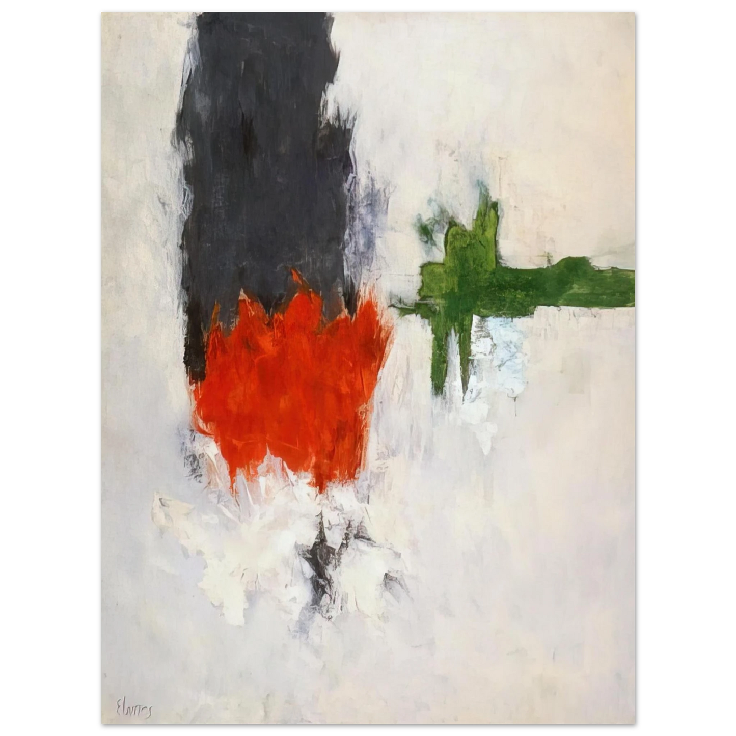 Theodoros Stamos - Sun Moon Chalice II - 1962  75x100 cm / 30x40inches Fine Art Poster