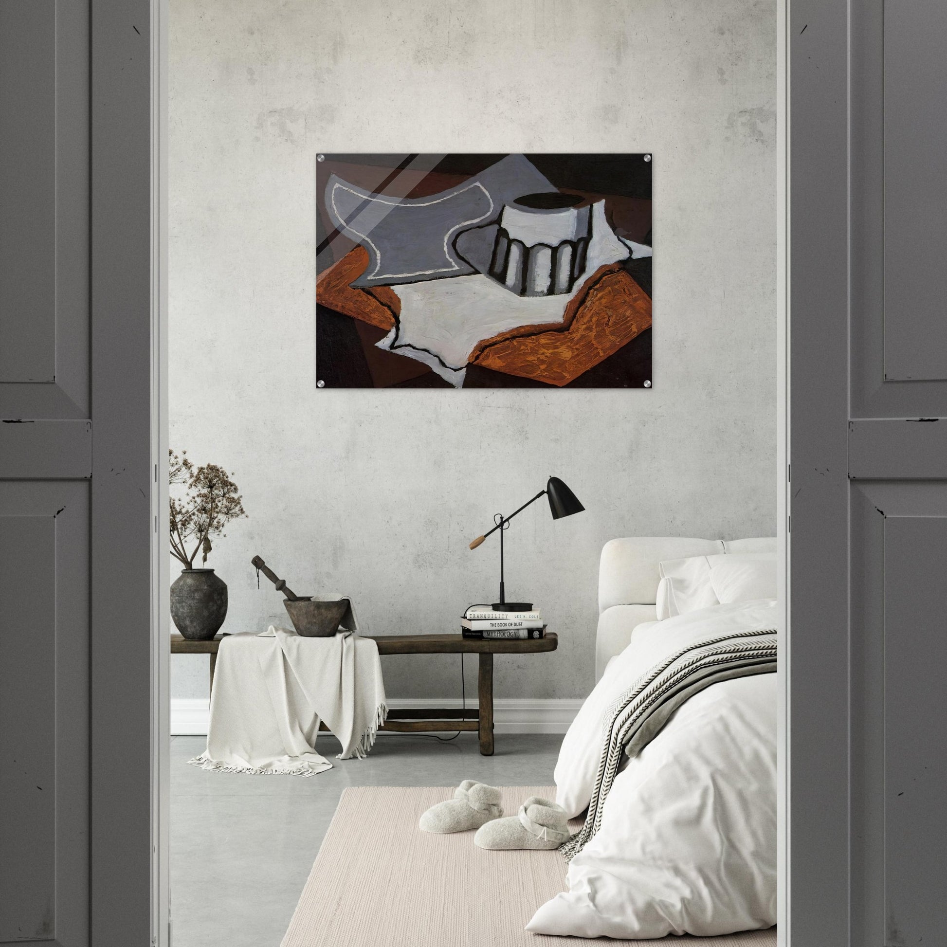THE GOBLET 1927 - Juan Gris Acrylic Print - 70x100 cm / 28x40″ inches | Juan Gris Wall Art | Juan Gris Prints