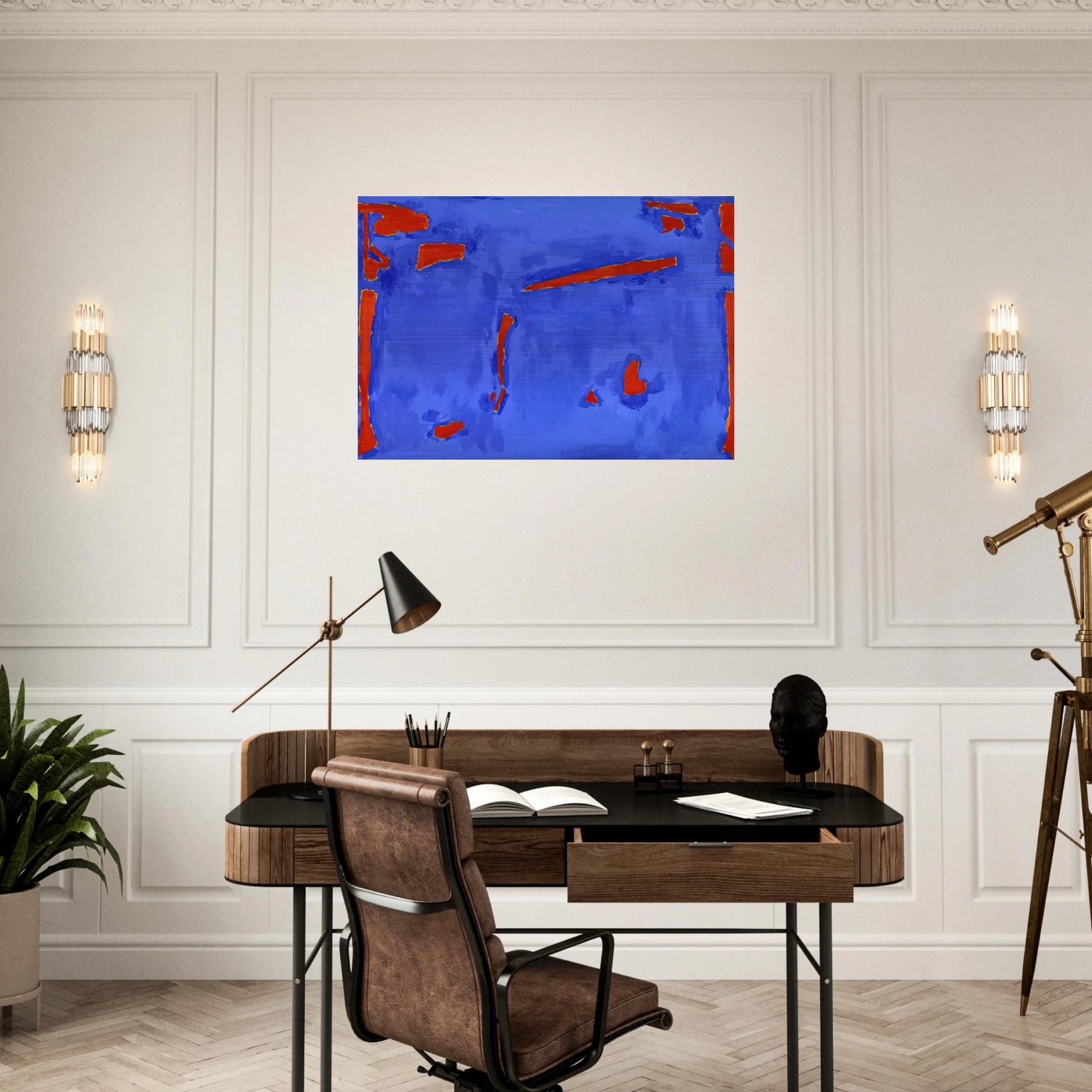 Bright Day - 1966 - Betty Parsons Brushed Aluminum Print - 70x100 cm / 28x40 inches | Betty Parsons Aluminum Print | Betty Parsons Prints