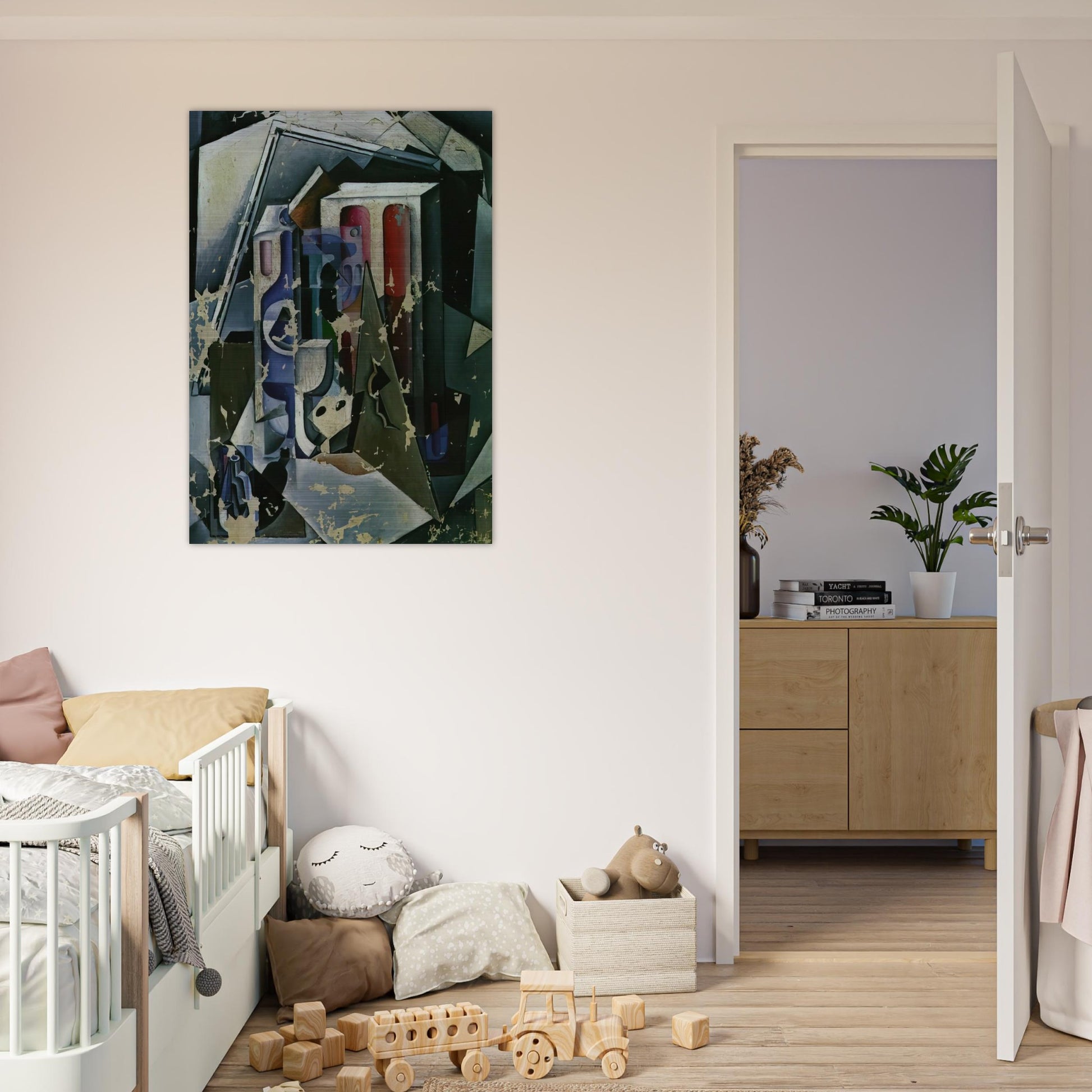 STILL LIFE 8 - Salvador Dali Brushed Aluminum Print - 70x100 cm / 28x40 inches | Salvador Dali Aluminum Print | Salvador Dali Prints