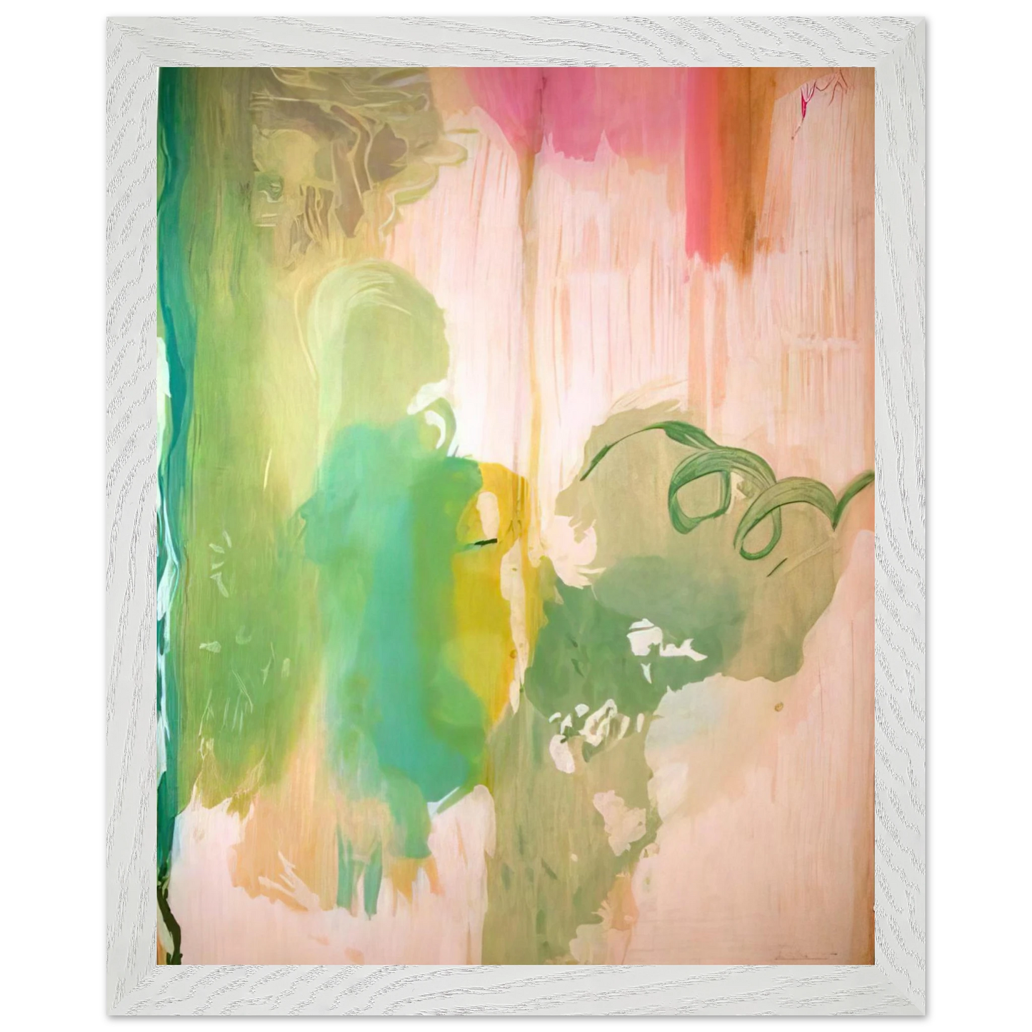 Helen Frankenthaler - Snow Pines - 2004 Wall art - A3 (29.7 x 42  cm) - Fine Art Poster-canvas - -
