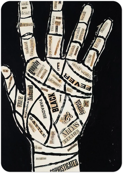Hand By Andy Warhol Pack of 10 Post Cards | Andy Warhol Post Cards | A6 (10.5 x 14.8 cm) - 4.1 x 5.8 inches