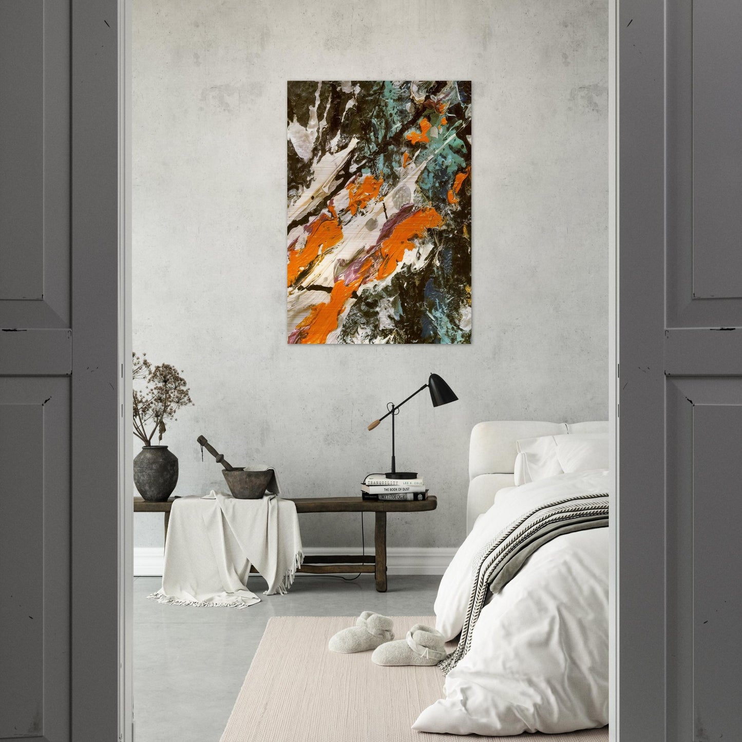 FULL FATHOM FIVE - Jackson Pollock Brushed Aluminum Print - 70x100 cm / 28x40 inches | Jackson Pollock Aluminum Print | Jackson Pollock Prints