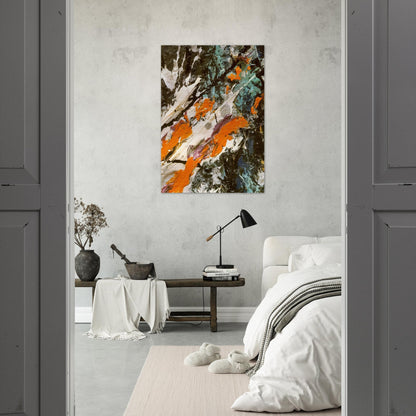 FULL FATHOM FIVE - Jackson Pollock Brushed Aluminum Print - 70x100 cm / 28x40 inches | Jackson Pollock Aluminum Print | Jackson Pollock Prints