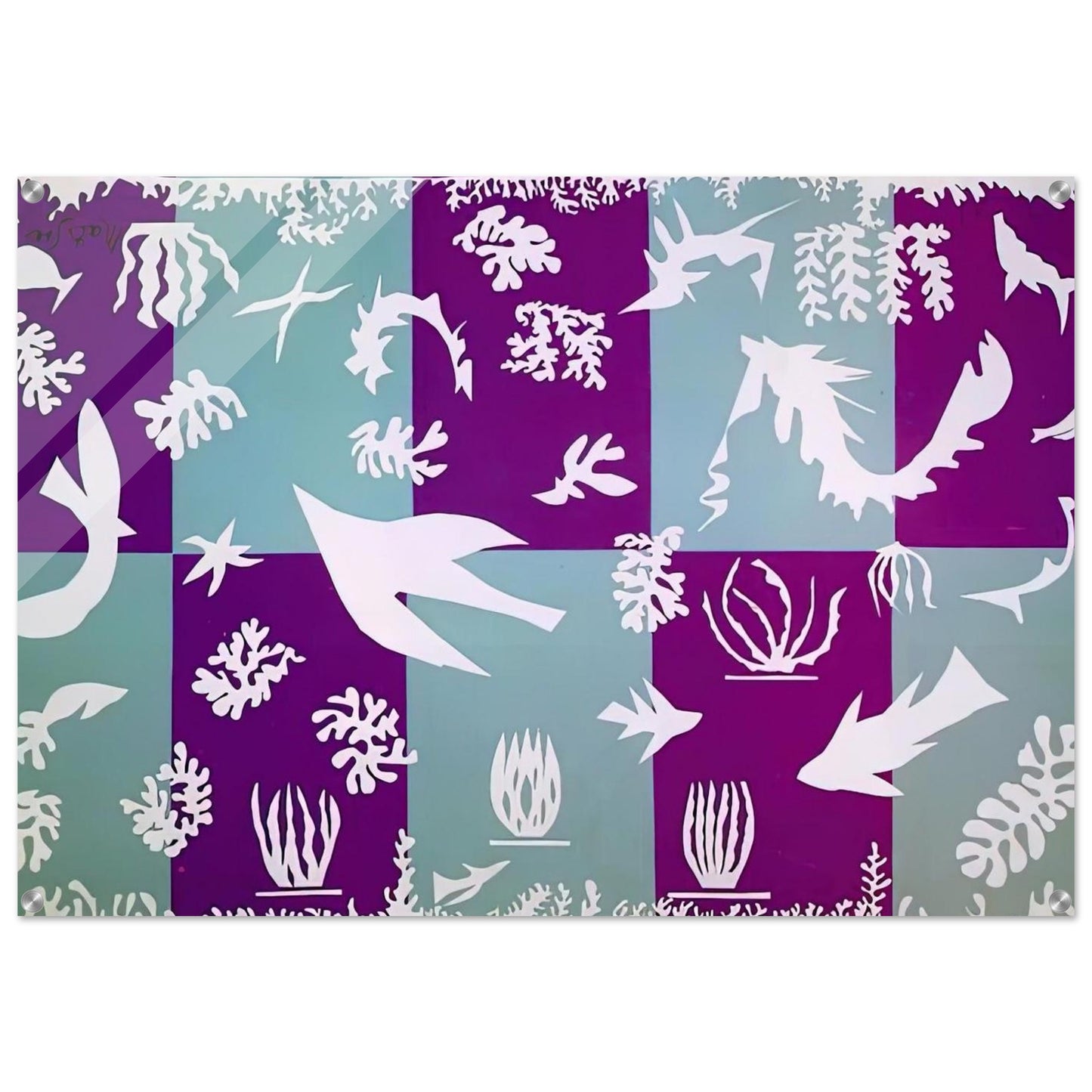 POLYNESIA LA MER 1946 - Henri Matisse Acrylic Print - 70x100 cm / 28x40″ inches | Henri Matisse Wall Art | Henri Matisse Prints