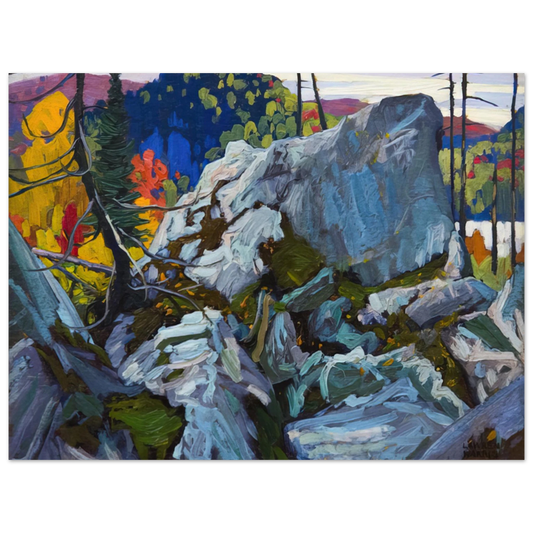 Lawren Harris - Autumn Batchewana - 1918  75x100 cm / 30x40inches Fine Art Poster