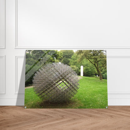 Sphere - Matter - 1962 - Francois Morellet Acrylic Print - 70x100 cm / 28x40″ inches