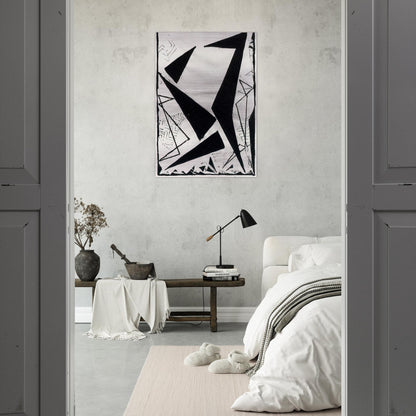Study in black and white - Frantisek Kupka Brushed Aluminum Print - 70x100 cm / 28x40 inches | Frantisek Kupka Aluminum Print | Frantisek Kupka Prints