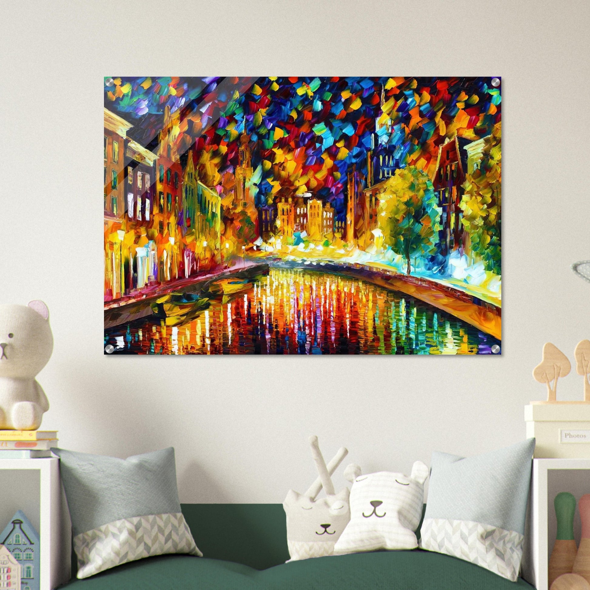 Leonid Afremov - Leonid Afremov Acrylic Print - 70x100 cm / 28x40″ inches