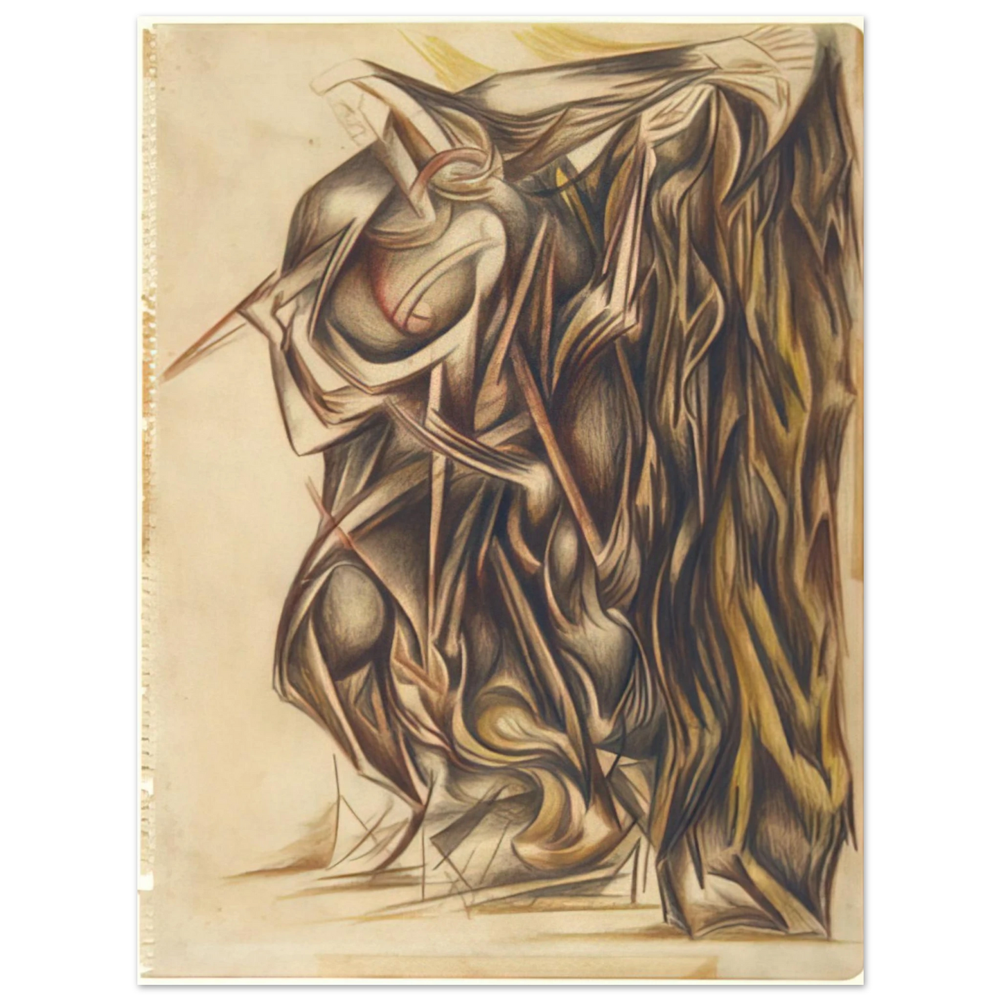 Jackson Pollock - UNTITLED 1941  75x100 cm / 30x40inches Fine Art Poster