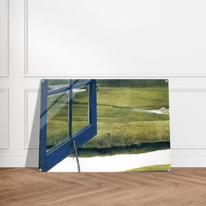 LOVE IN THE AFTERNOON - Andrew Wyeth Acrylic Print - 70x100 cm / 28x40″ inches