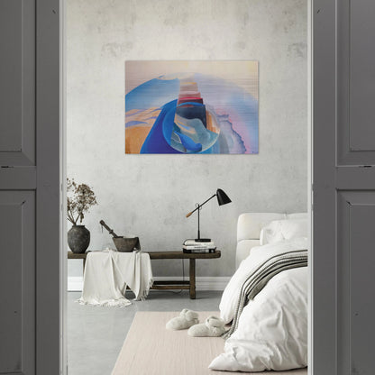 Mount Tabor - 1936 - Benedetta Cappa Brushed Aluminum Print - 70x100 cm / 28x40 inches | Benedetta Cappa Aluminum Print | Benedetta Cappa Prints
