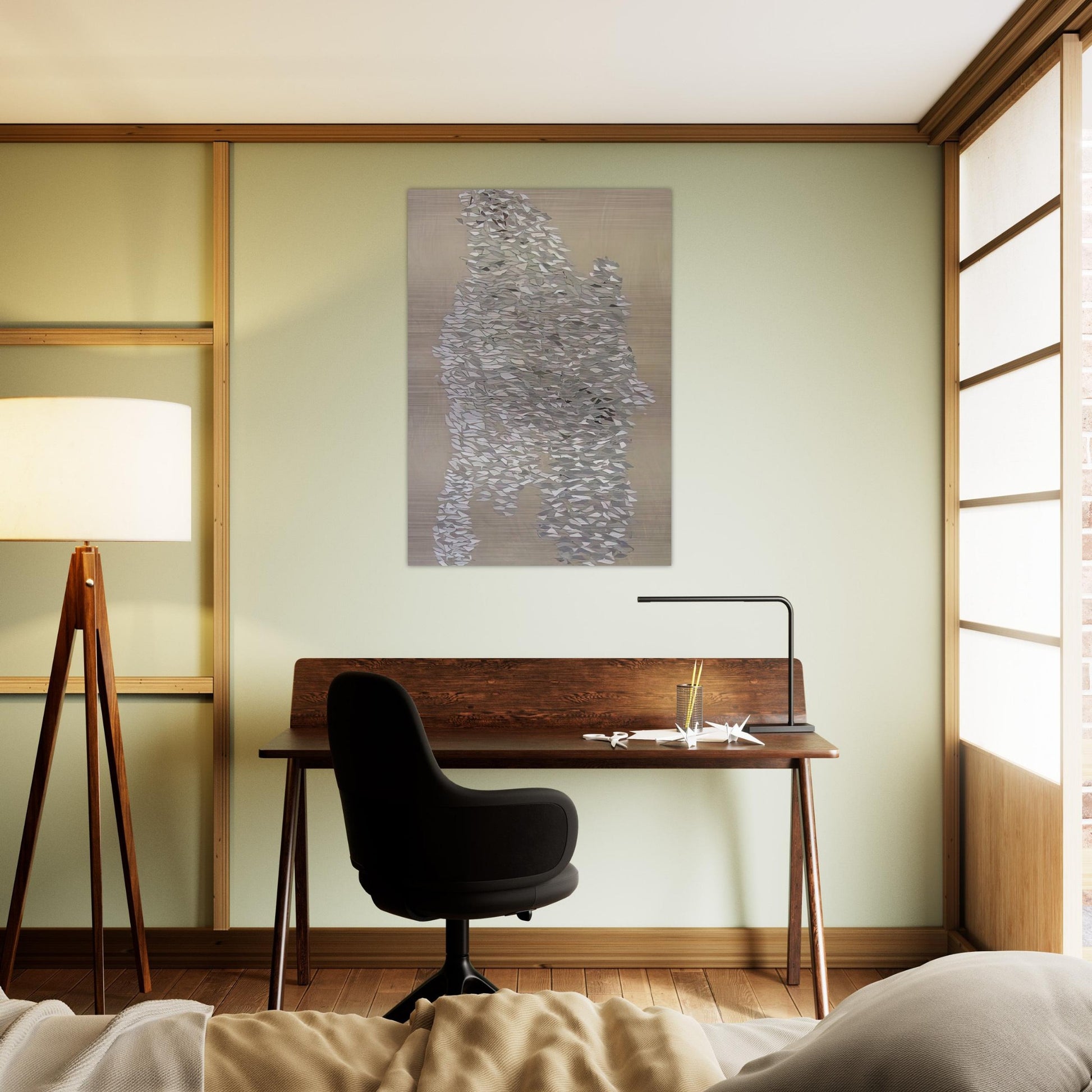 Impact - 1971 - Robert Goodnough Brushed Aluminum Print - 70x100 cm / 28x40 inches | Robert Goodnough Aluminum Print | Robert Goodnough Prints