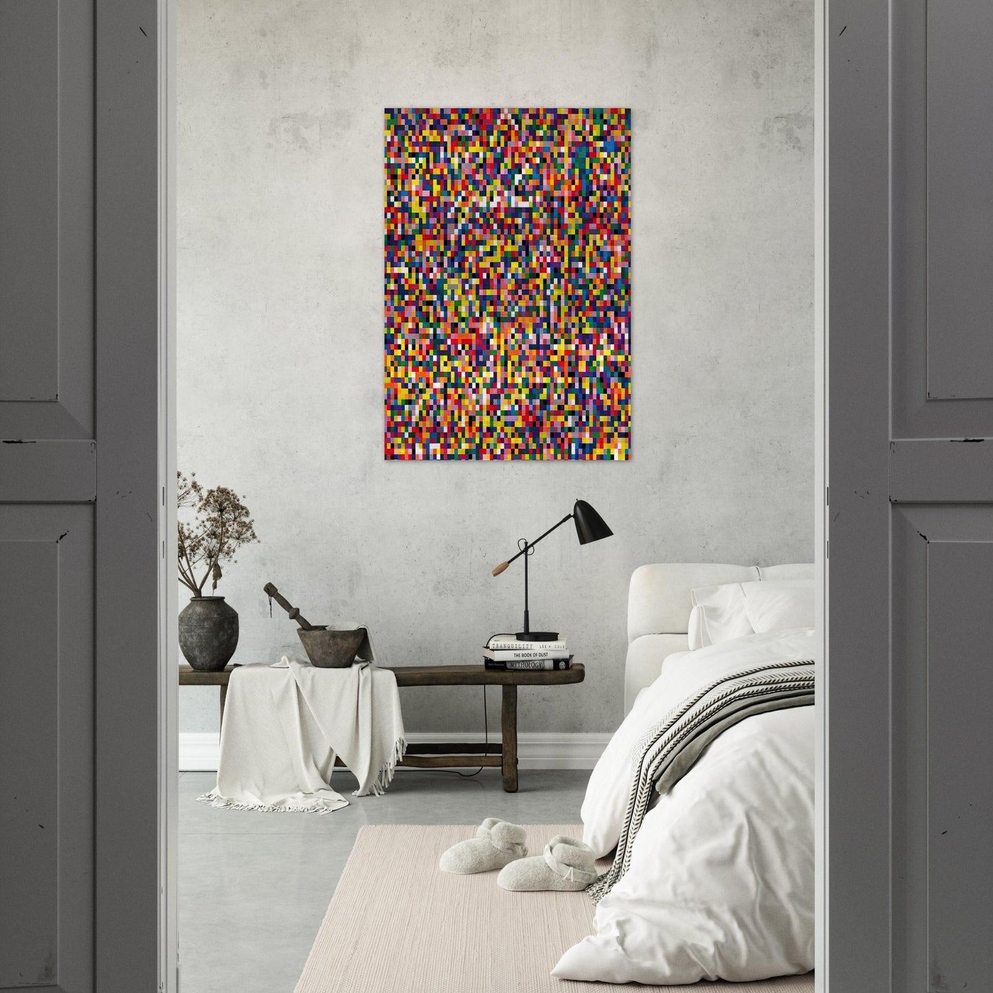 4900 COLOURS 2007 - Gerhard Richter Brushed Aluminum Print - 70x100 cm / 28x40 inches | Gerhard Richter Aluminum Print | Gerhard Richter Prints