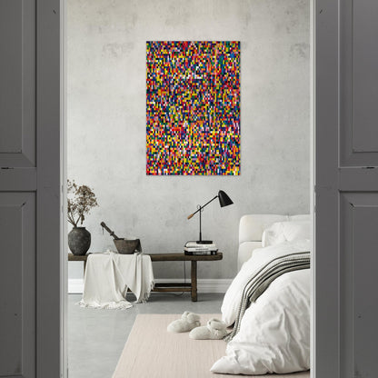 4900 COLOURS 2007 - Gerhard Richter Brushed Aluminum Print - 70x100 cm / 28x40 inches | Gerhard Richter Aluminum Print | Gerhard Richter Prints