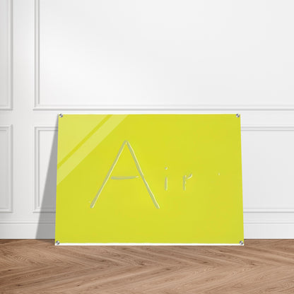 AIR 1969 - Edward Ruscha Acrylic Print - 70x100 cm / 28x40″ inches